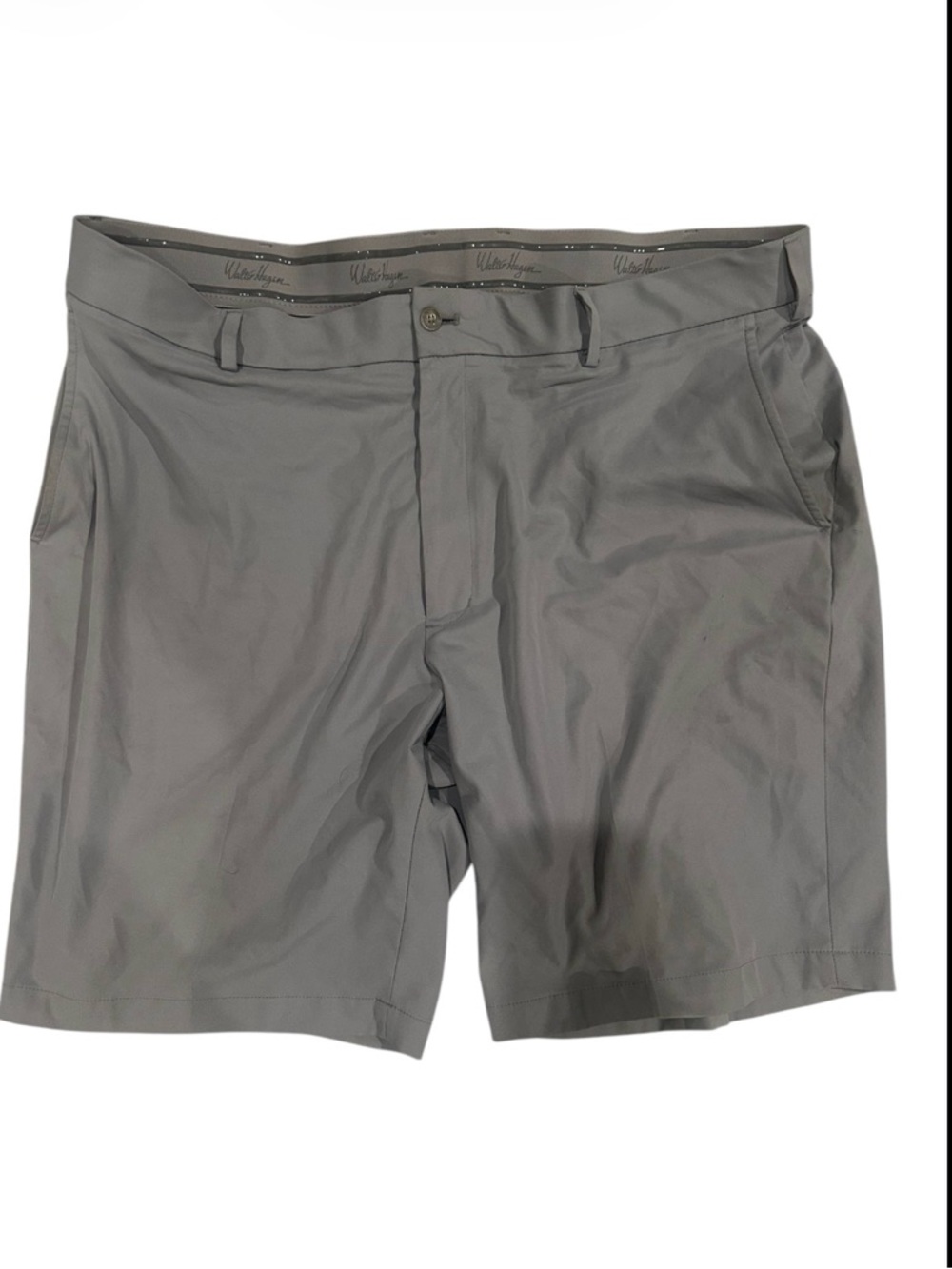 Walter Hagen Men's Gray Athletic Golf Shorts